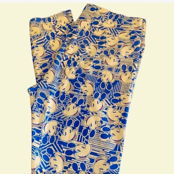 Lularoe Disney Mickey Tall and Curvy Leggings - Picture 2 of 7